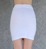 The SkirtMyPump Slip in White